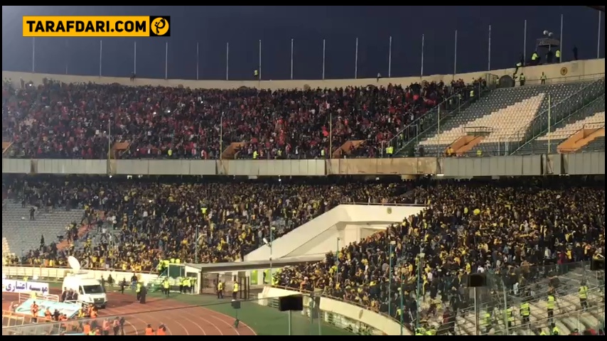 پرسپولیس-سپاهان-لیگ برتر ایران-ورزشگاه آزادی