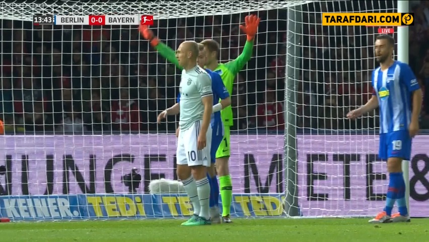 هرتابرلین-بایرن مونیخ-بوندس لیگا-آلمان-المپیک برلین-bayern munich-herta berlin-bundesliga