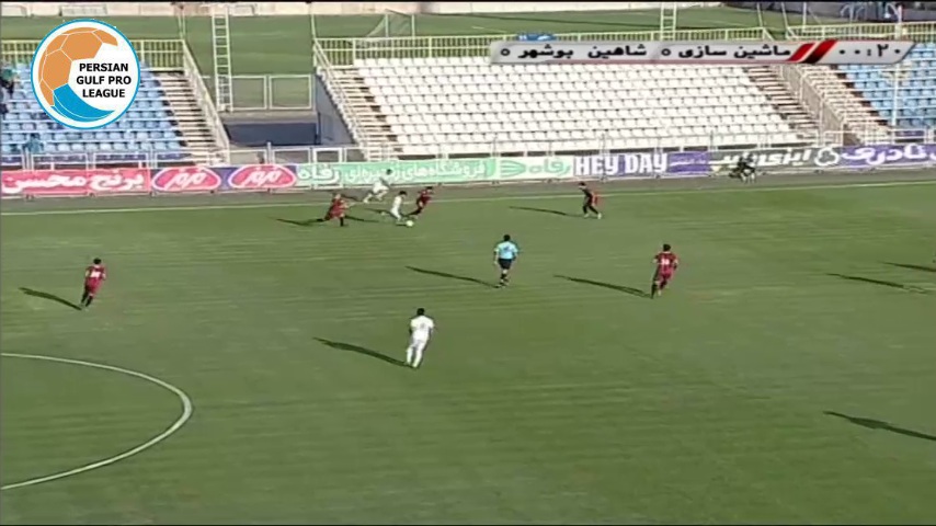 خلاصه بازی ماشین سازی 4-2 شاهین بوشهر (لیگ برتر ایران - 1398/99)
