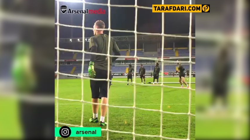 آرسنال-تمرینات آرسنال-لیگ اروپا-arsenal-uel
