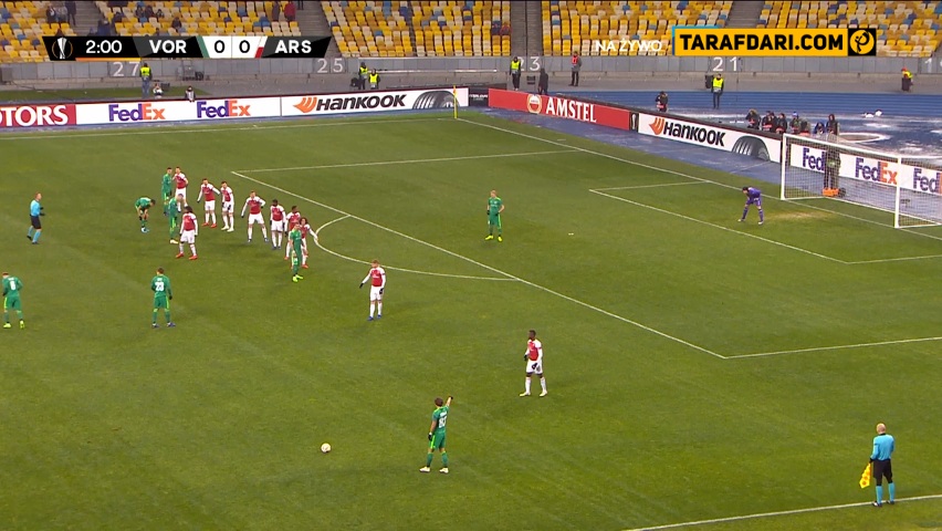ورسکلا پولتاوا-آرسنال-لیگ اروپا-Vorskla Poltava-Arsenal-UEL