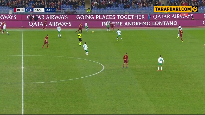 آاس رم-ساسولو-ورزشگاه المپیکو-ایتالیا-سری آ-Sassuolo-Roma-serie a