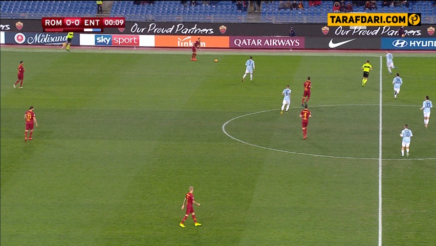 آاس رم-ویرتوس انتلا-کوپا ایتالیا-ورزشگاه المپیکو-ایتالیا-Roma-Virtus Entella-Coppa Italia