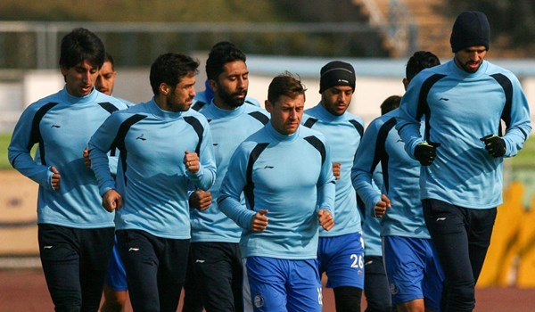 بازیکنان استقلال-تمرینات استقلال-استقلال تهران