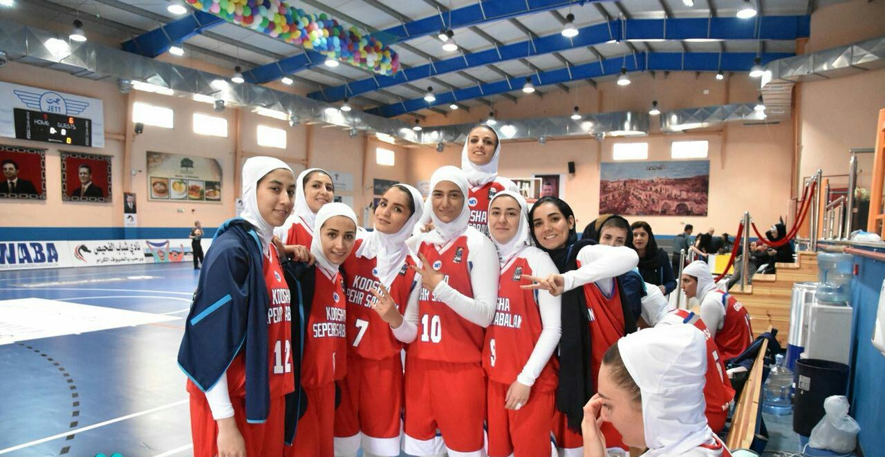 بسکتبال-بسکتبال بانوان-تیم بسکتبال بانوان کوشا سپهر
