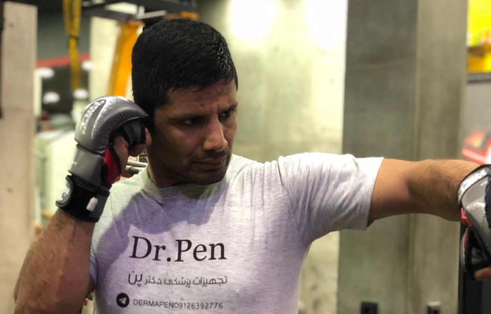 رقابت های MMA؛ مازیار الهامی، کاپیتان سابق تیم ملی کاراته به مصاف حریفی از کانادا می رود