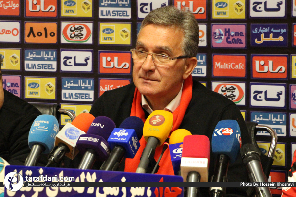 پرسپولیس-سرمربی پرسپولیس-نشست خبری پرسپولیس