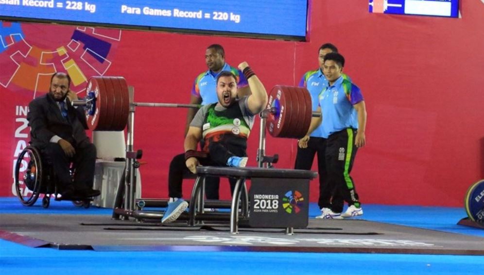وزنه برداری-وزنه برداری معلولان-weightlifting