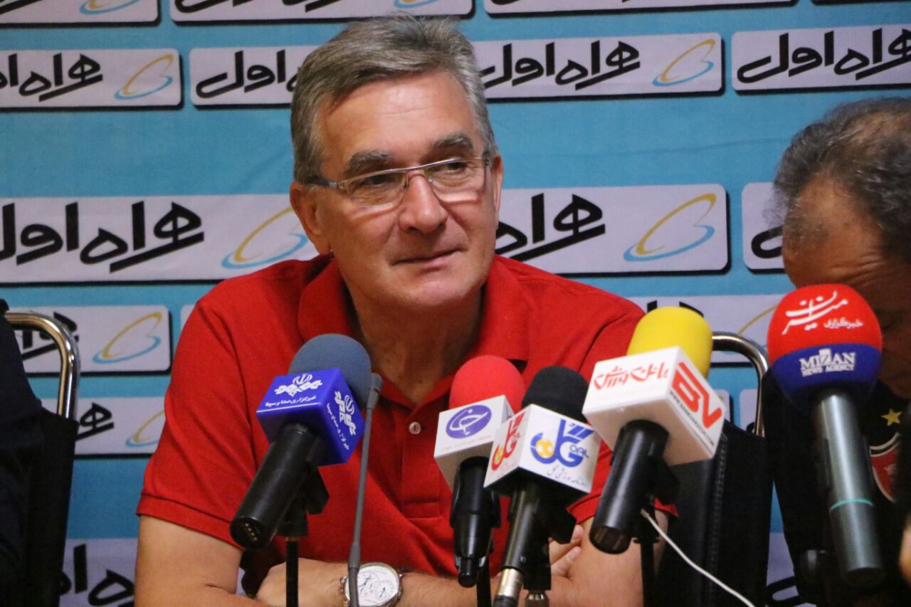 سرمربی پرسپولیس-کرواسی-نشست خبری