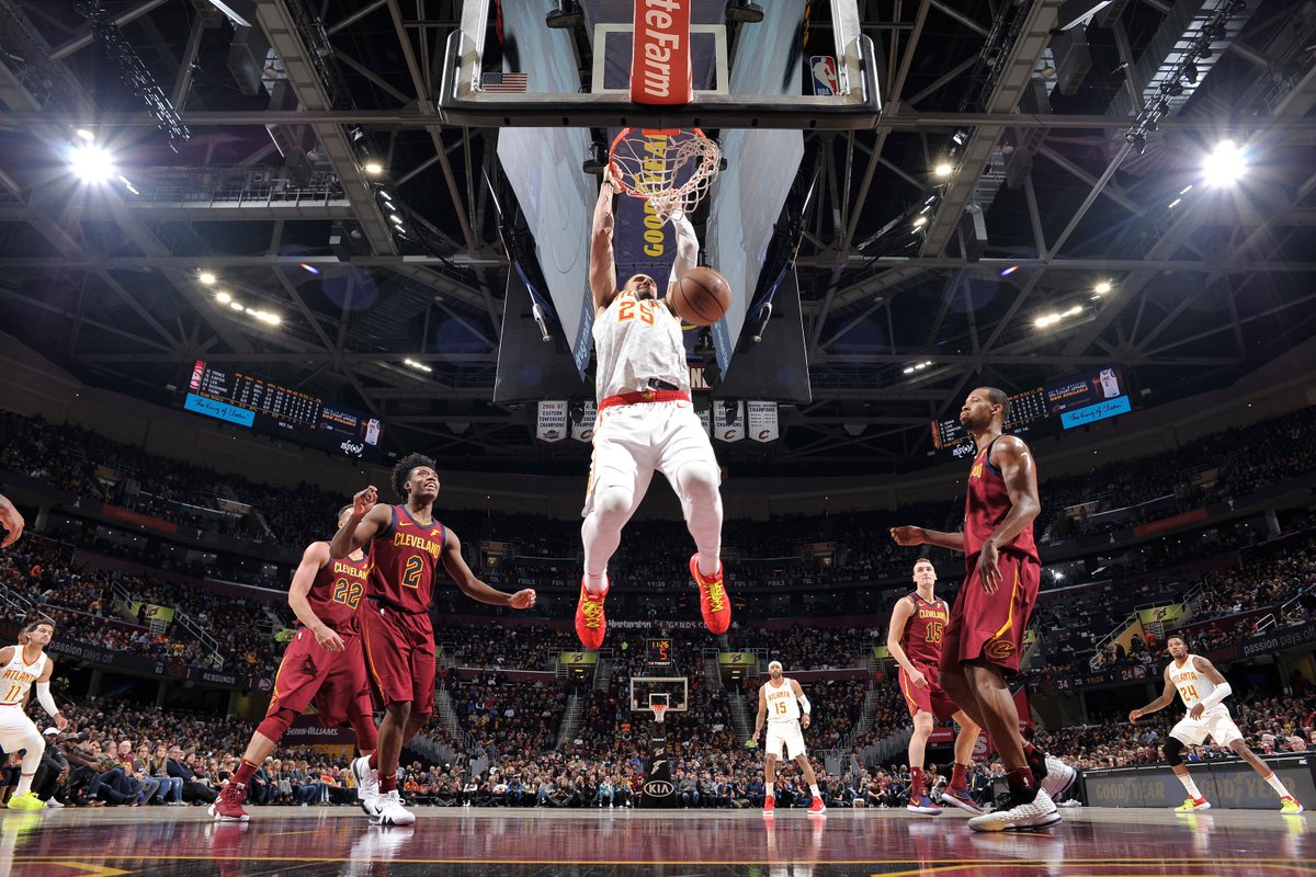 مسابقات NBA- کلیولند کاوالیرز- کوئیکن لوئنز آرنا- آتلانتا هاوکس