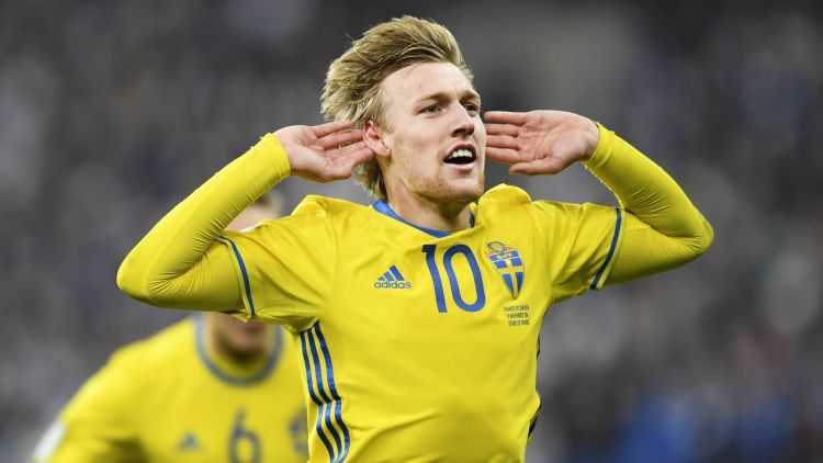 Emil Forsberg- سوئد - لایپزیش