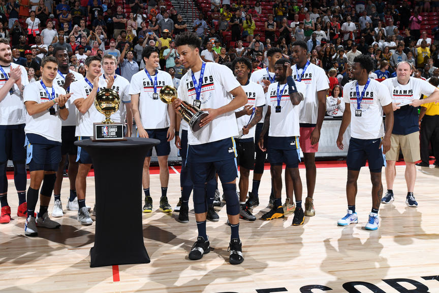 ممفیس گریزلیز قهرمان لیگ تابستانی- برندن کلارک بهترین بازیکن-nba basketball-memphis grizzlies