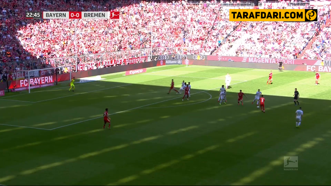 بوندس لیگا-آلمان-بایرن مونیخ-bayern munich-وردربرمن-werder bremen