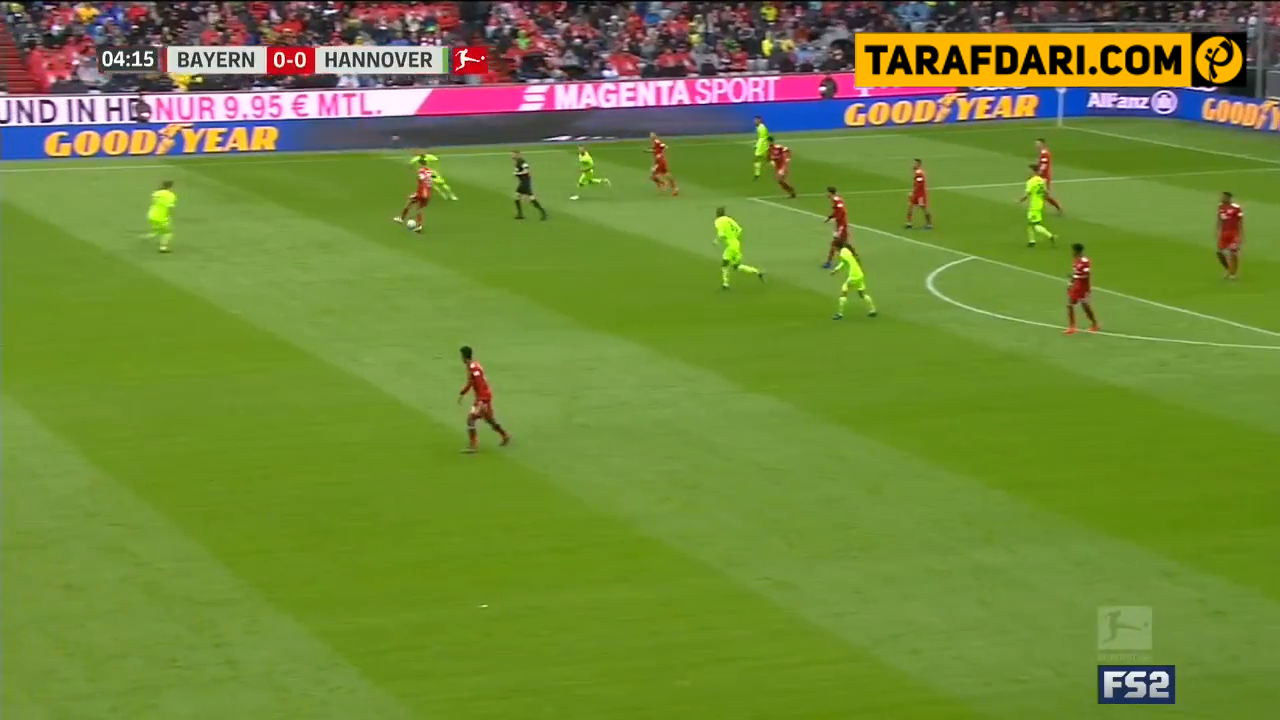 بوندس لیگا-آلمان-بایرن مونیخ-هانوفر-bayern munich-hannover