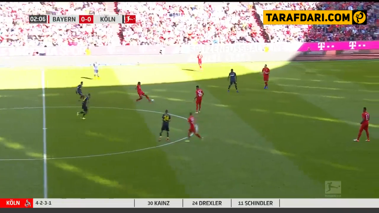 بوندس لیگا-آلمان-بایرن مونیخ-Bayern Munich-کلن-Koln