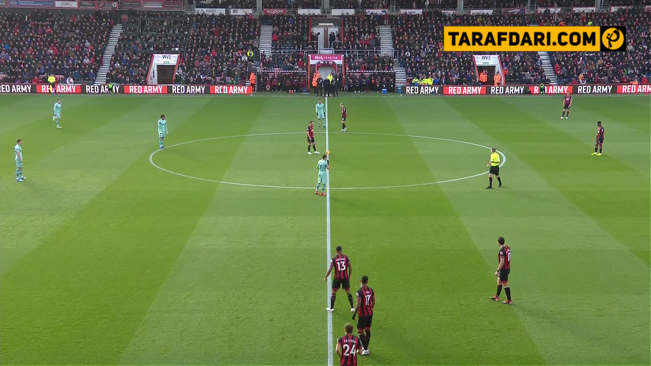 آرسنال-بورنموث-لیگ برتر-انگلیس-Arsenal-bournemouth-ورزشگاه ویتالیتی