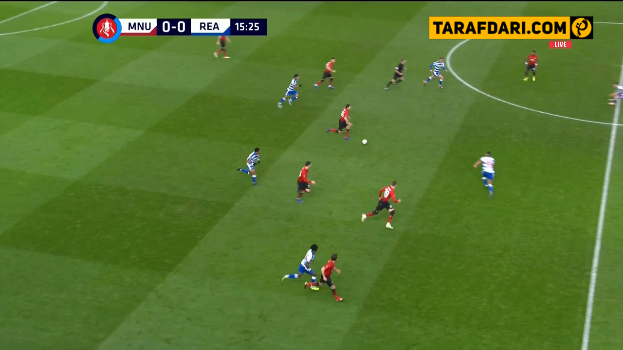 جام حذفی-انگلیس-منچستریونایتد-ردینگ-manchester united-reading-اولدترافورد