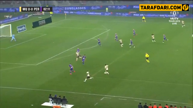 لیگ برتر-انگلیس-منچستریونایتد-پرث گلوری-manchester united-perth glory