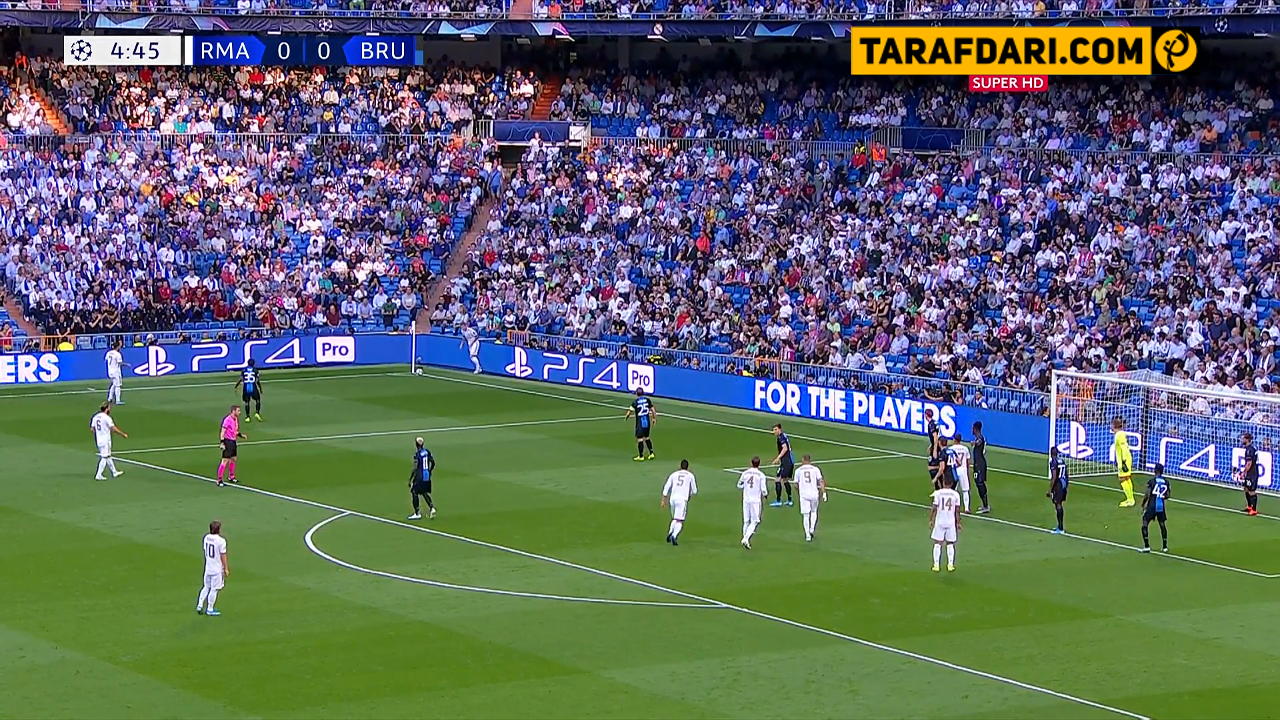 لیگ قهرمانان اروپا-لالیگا-اسپانیا-رئال مادرید-بروخه-real madrid-brugge
