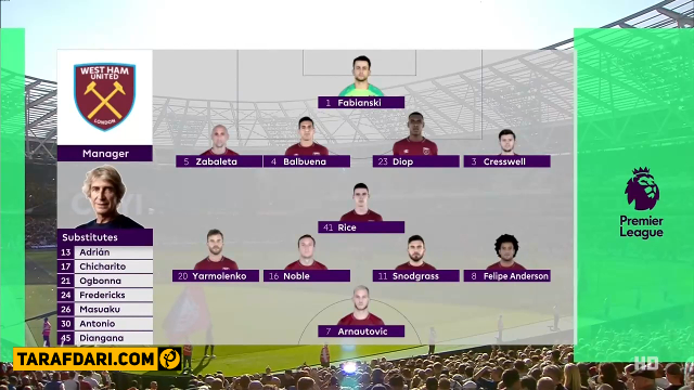 لیگ برتر-انگلیس-west ham-tottenham