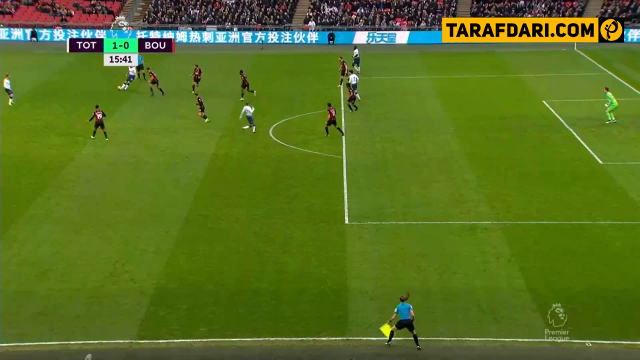 خلاصه بازی تاتنهام 5-0 بورنموث (لیگ برتر انگلیس-2018/19)