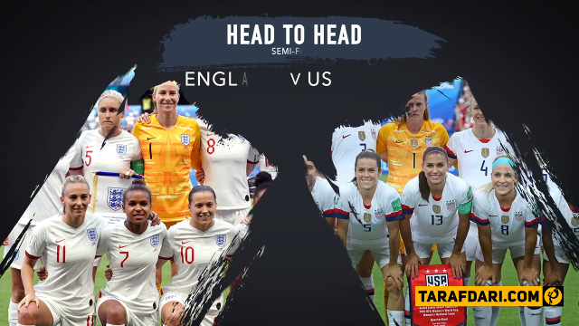 جام جهانی زنان 2019-آمریکا-انگلیس-USA-England