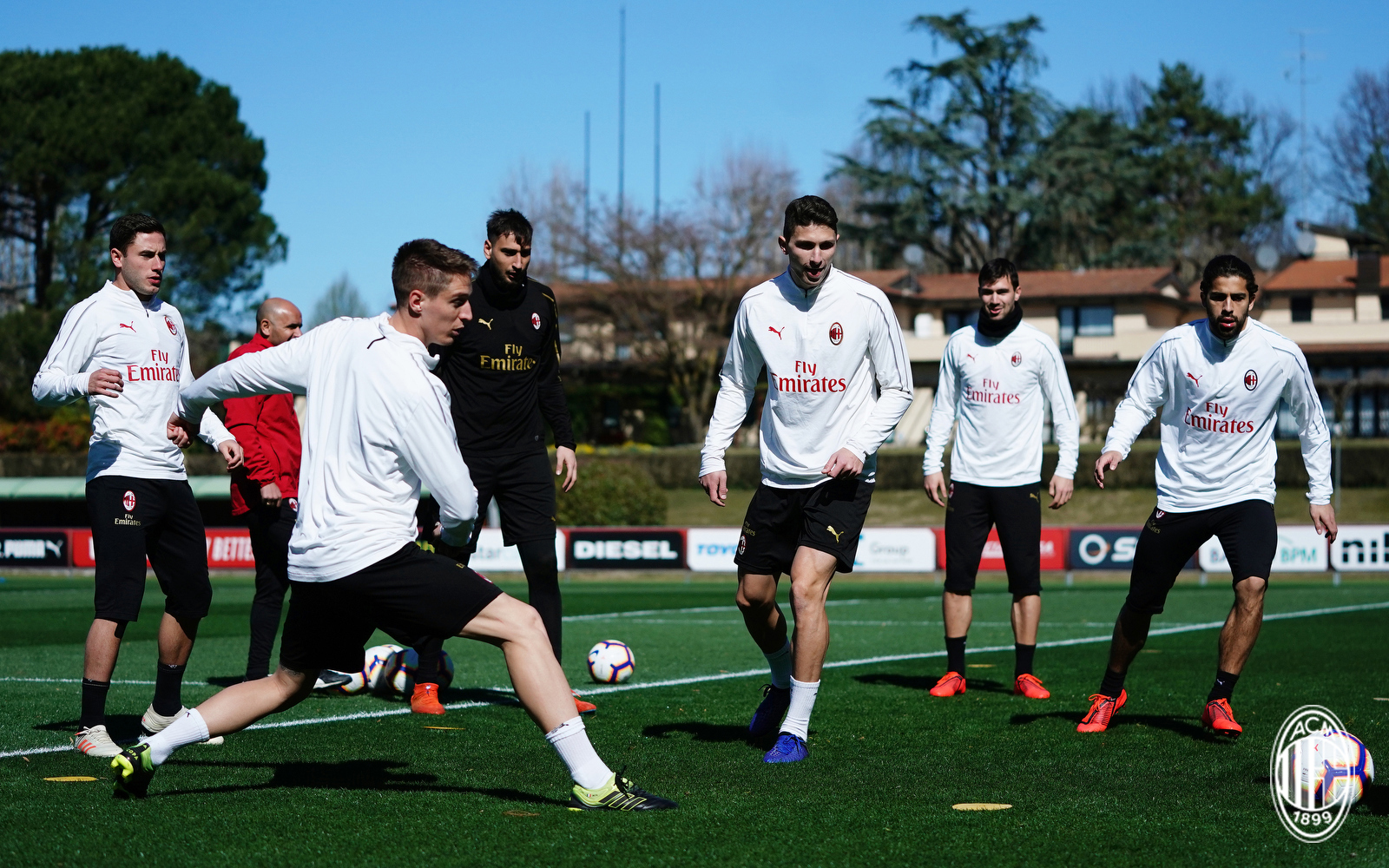 سری-آ-ایتالیا-تمرینات-میلان-serie A italia
