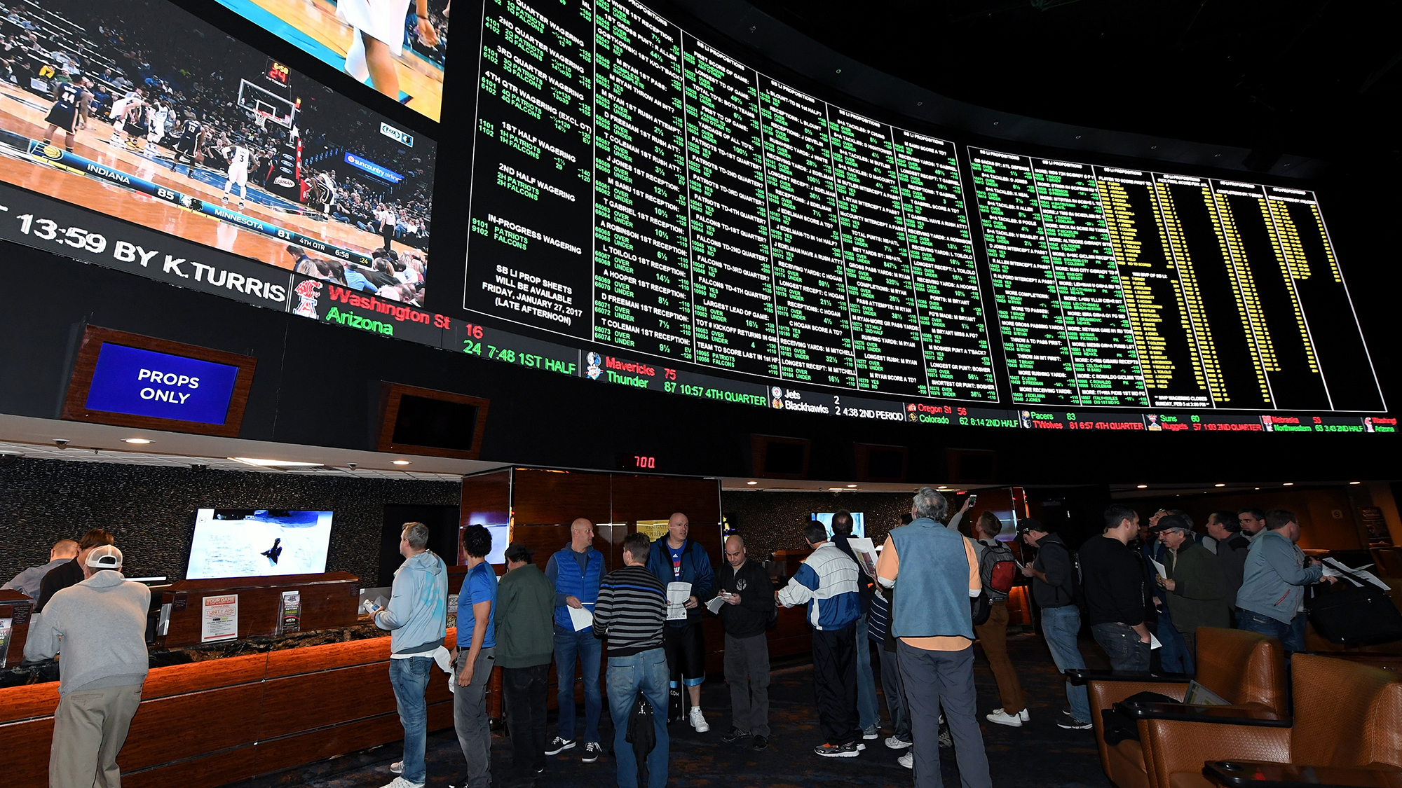 لیگ NBA-دادگاه عالی آمریکا-لیگ MLB-شرط بندی