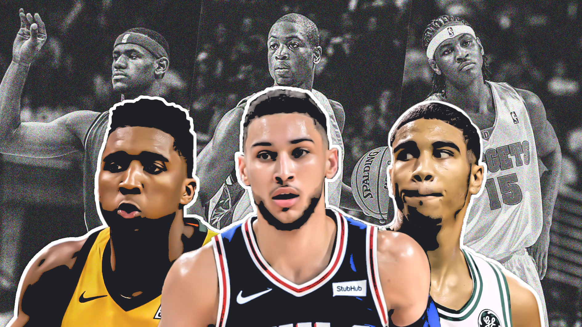لیگ NBA-بازیکنان سال اولی-بهترین روکی NBA-پلی آف NBA-فیلادلفیا سونی سیکسرز-بوستون سلتیکس-یوتا جاز
