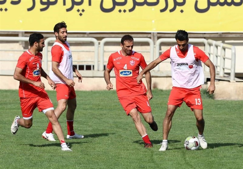 تمرینات پرسپولیس