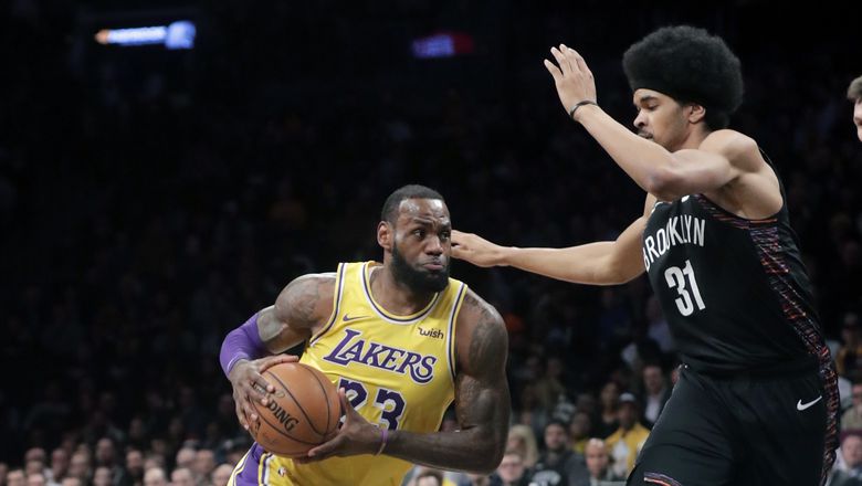 بروکلین نتس - لس آنجلس لیکرز - بسکتبال NBA
