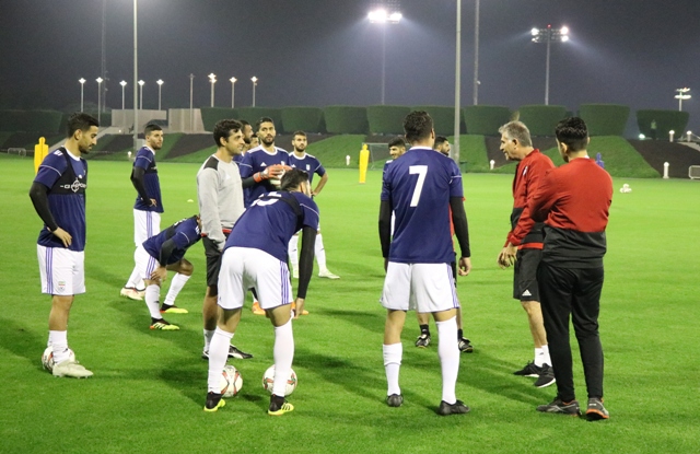 ایران-تیم ملی فوتبال ایران-کمپ اسپایر-TEAM MELLI
