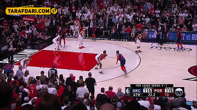 اوکلاهاما سیتی تاندر - پورتلند تریل بلیزرز - بسکتبال NBA
