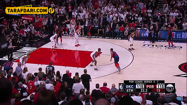 اوکلاهاما سیتی تاندر - پورتلند تریل بلیزرز - بسکتبال NBA
