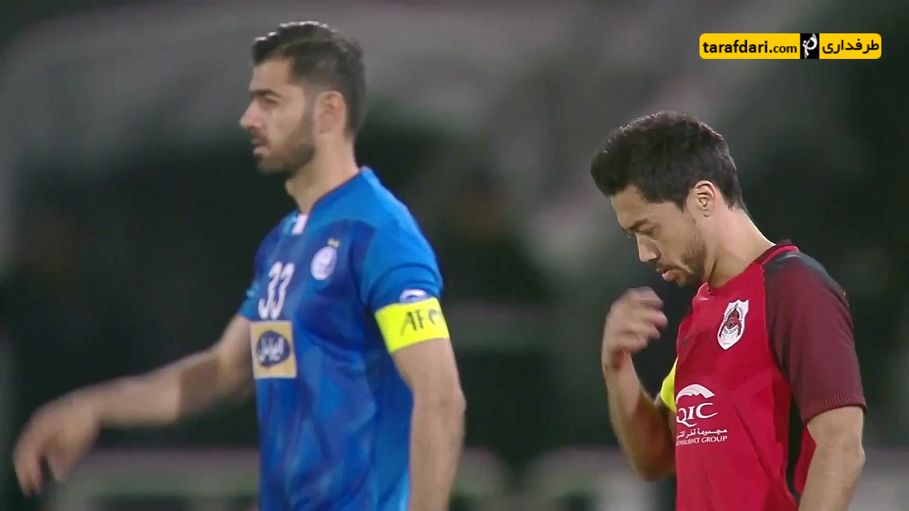 خلاصه HD بازی الریان قطر 2-2 استقلال