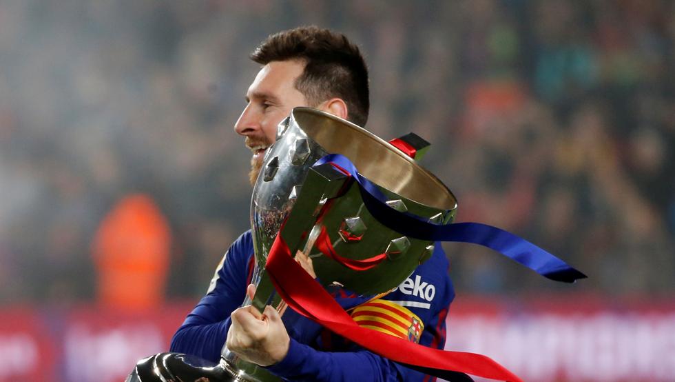barcelona-بارسلونا-مهاجم-آرژانتین-لالیگا-قهرمانی-کاپیتان