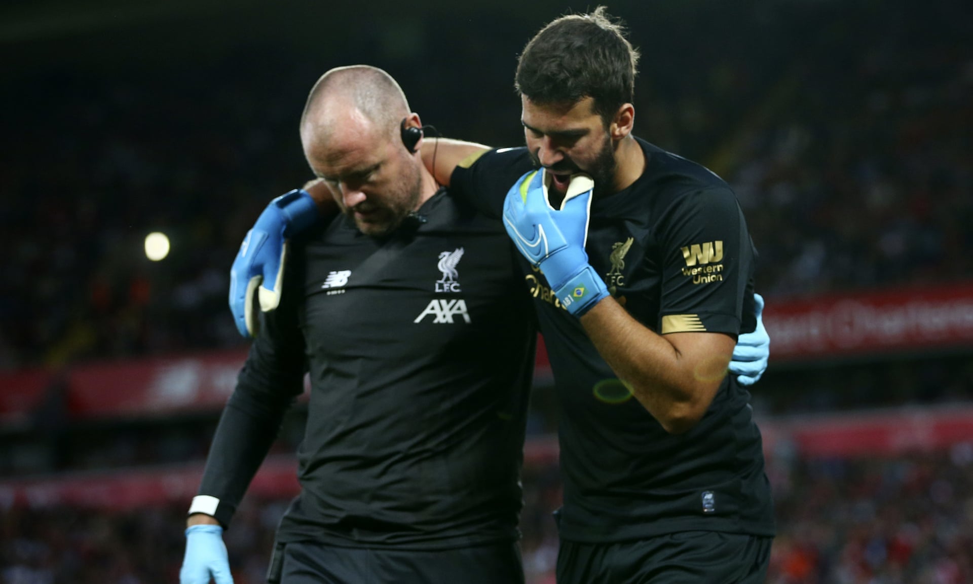 liverpool-لیورپول-دروازه بان-برزیل-لیگ برتر-انگلیس-مصدومیت-آنفیلد