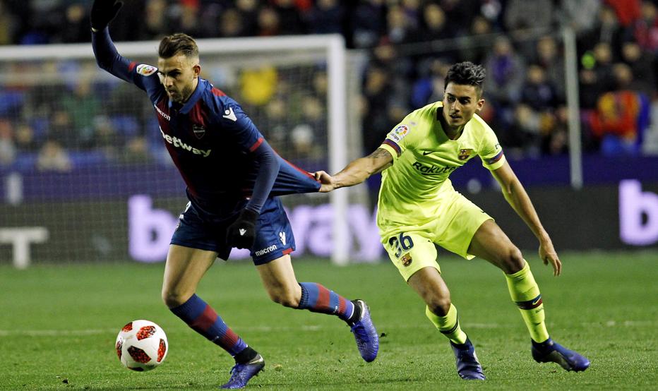 BARCELONA-بارسلونا-مدافع-اسپانیا-لوانته