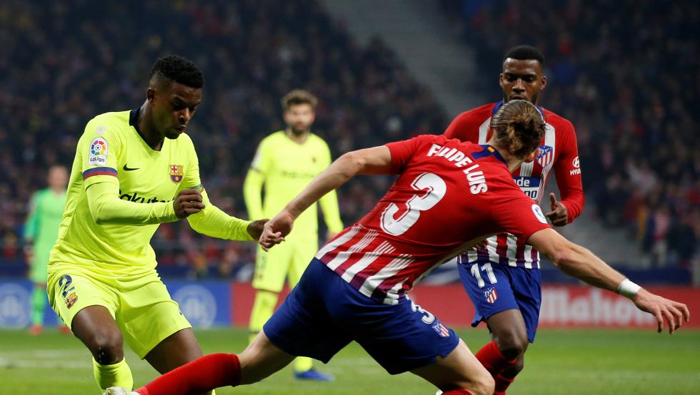 barcelona-atletico madrid-اتلتیکو مادرید-بارسلونا-مدافع-پرتغال-برزیل-لالیگا-اسپانیا