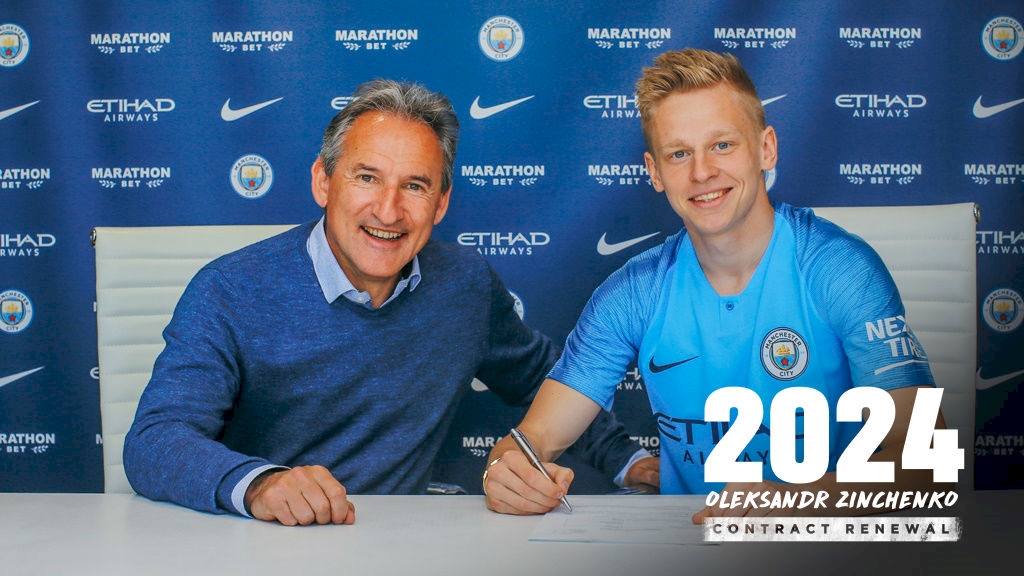 man city-منچسترسیتی-مدافع-اوکراین-تمدید-انگلیس