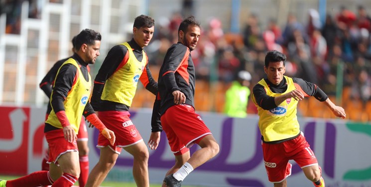 لیگ برتر-فدراسیون فوتبال-پرسپولیس-تمرین پرسپولیس