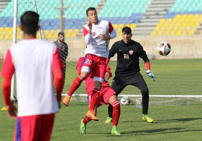 لیگ برتر-فدراسیون فوتبال-پرسپولیس-تمرین پرسپولیس