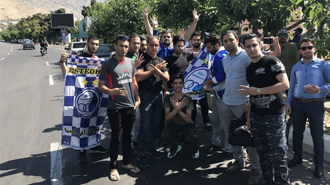 تجمع هواداران استقلال-لیگ برتر-فدراسیون فوتبال-وزارت ورزش و جوانان