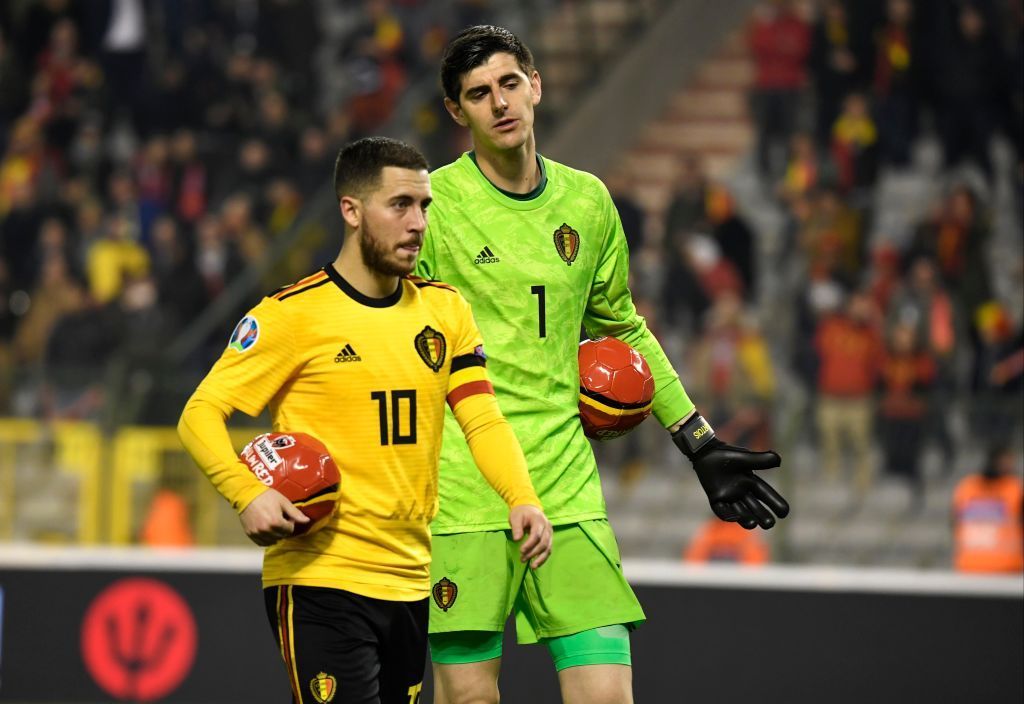 بلژیک-مهاجم بلژیک-دروازه بان بلژیک-مقدماتی یورو 2020-Belgium