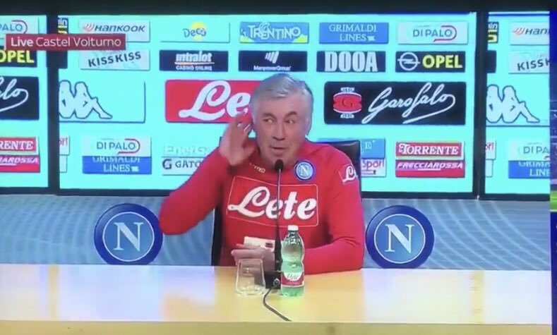 سرمربی ناپولی- ناپولی- کنفرانس خبری- ایتالیا- Napoli