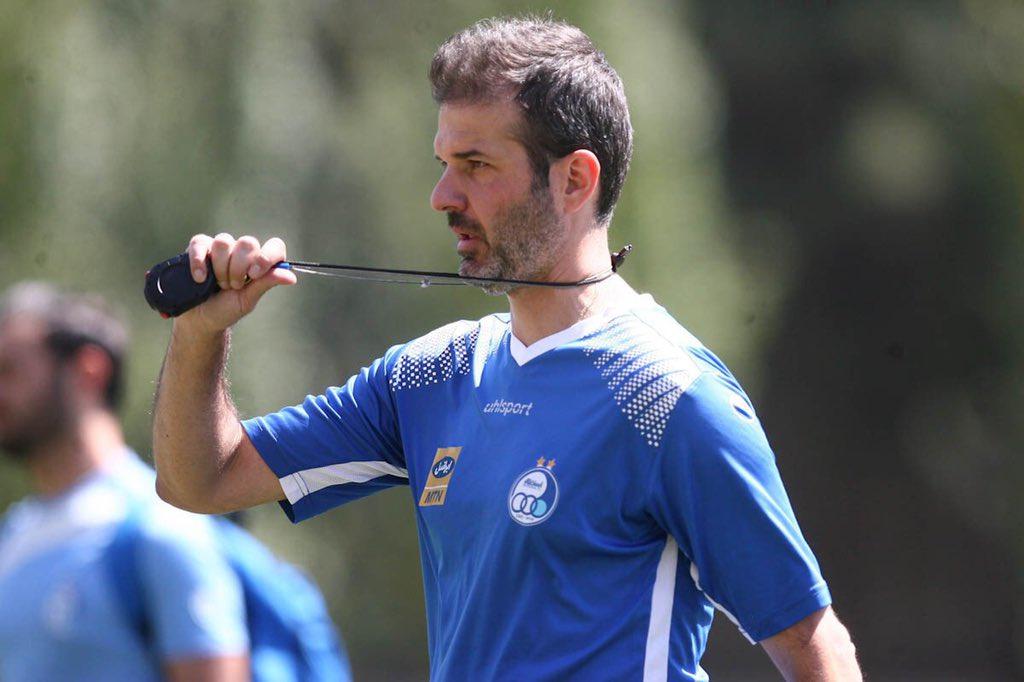 استقلال-سرمربی استقلال-ایران-تمرینات استقلال-Esteghlal