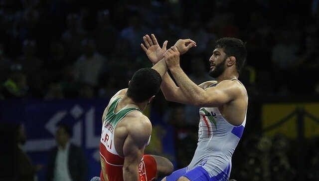 wrestling-freestyle wrestling-کشتی آزاد-انتخابی تیم ملی- وزن 86 کیلوگرم کشتی آزاد-کشتی حسن یزدانی و کامران قاسم پور
