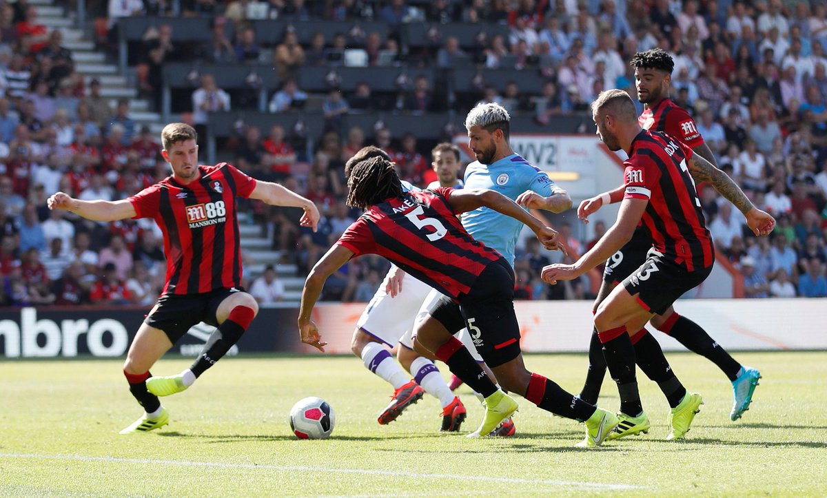 منچسترسیتی-لیگ برتر انگلستان-بورنموث-man city-premier league-bournemouth