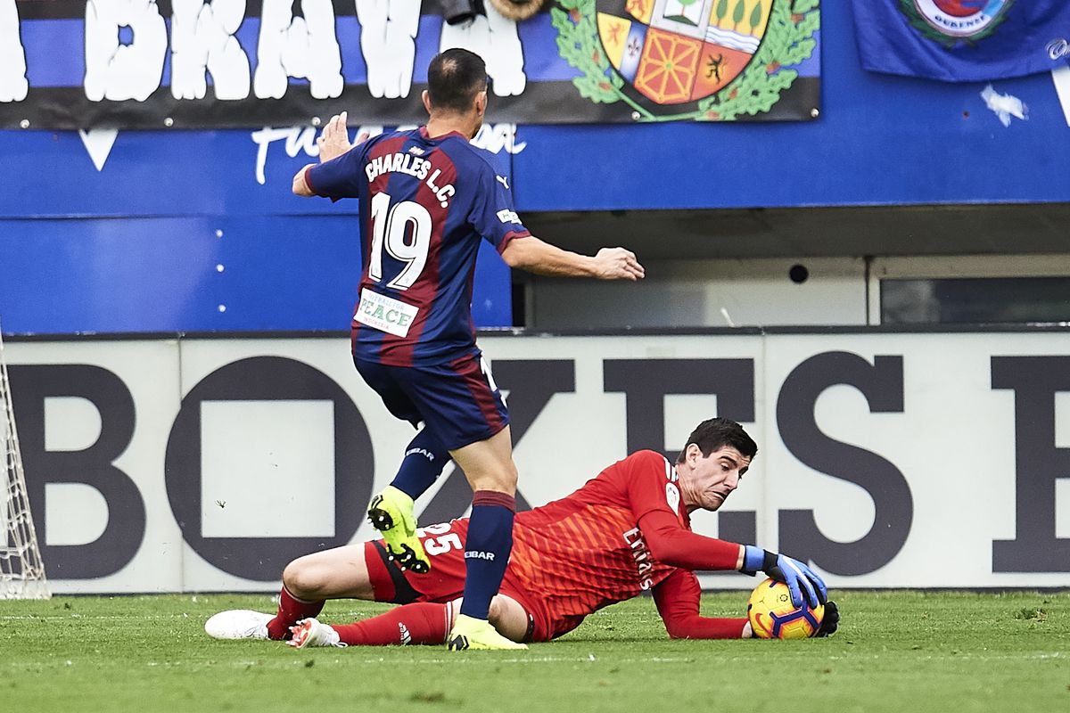 رئال مادرید - لالیگا - عملکرد درخشان کورتوا - دروازه بان بلژیکی - RealMadrid - Belgian keeper