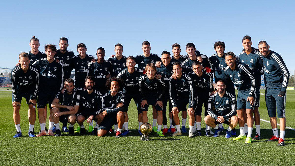 رئال مادرید - لوکا مودریچ - توپ طلای 2018 - فرانس فوتبال - Ballon d'Or - Luka Modric - Real Madrid training session